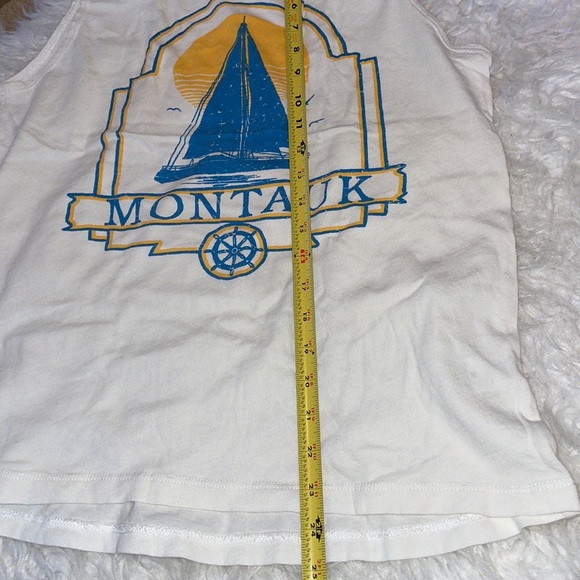 Revolve X Chaser “Montauk” Sleeveless Tee Size M - Picture 6 of 10
